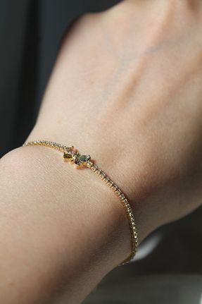 دستبند استیل (فولاد) زرد استیل ضد زنگ TEDDY JEWELLRY - کد 935734372