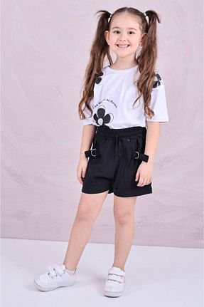 ست بالاتنه و پائین تنه مشکی بچه گانه بافتنی MODEL - کد 936532455