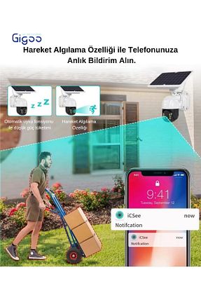 دوربین هوشمنده سفید Gigoo - کد 936612884