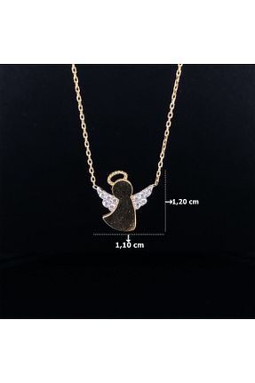 گردنبند طلا زرد زنانه 14 عیار BERK MÜCEVHERAT - کد 672691292