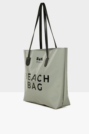 کیف ساحلی طوسی زنانه پارچه ای Bagmori - کد 935947861