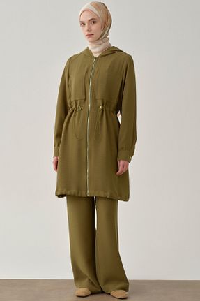 شلوار حجاب سبز زنانه پلی استر Tuğba - کد 935850016