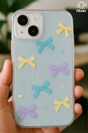 کاور و قاب فیروزه ای iPhone 13 Fibaks - کد 924097384