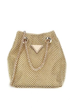 کیف دستی زرد زنانه سایز متوسط Guess - کد 843760981