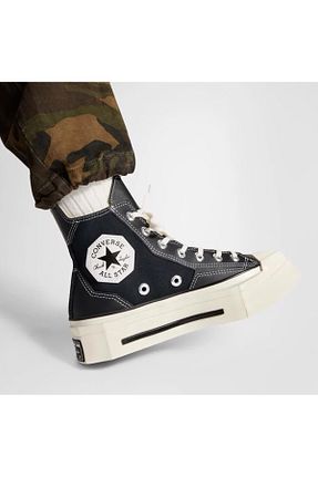 کفش اسنیکر مشکی زنانه بند دار Converse - کد 924752010