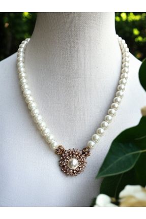 گردنبند مروارید سفید FAYRA ACCESSORIES - کد 888109734