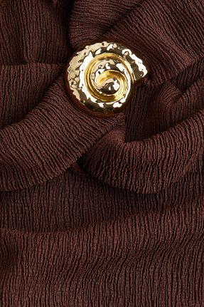 جلیقه قهوه ای زنانه اسلیم فیت H&M - کد 936913082