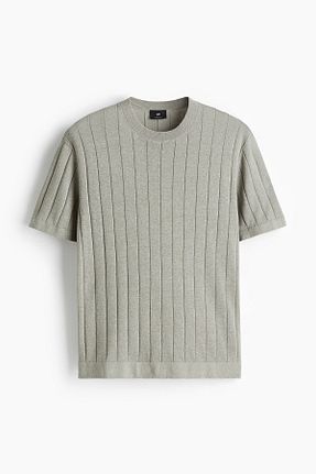 تیشرت سبز مردانه رگولار H&M - کد 935859098
