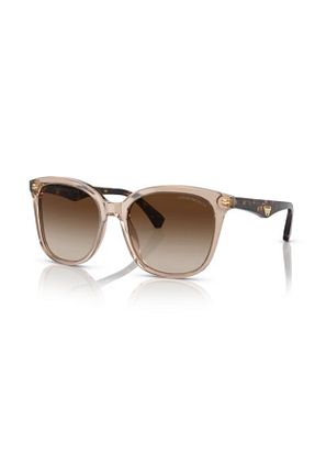 عینک آفتابی قهوه ای زنانه UV400 Emporio Armani - کد 684567011