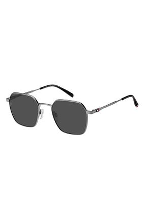 عینک آفتابی مشکی مردانه UV400 Tommy Hilfiger - کد 870127501