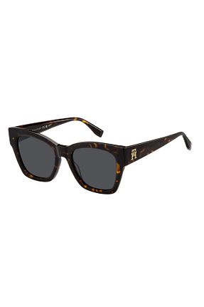 عینک آفتابی قهوه ای زنانه 52 Tommy Hilfiger - کد 897451337