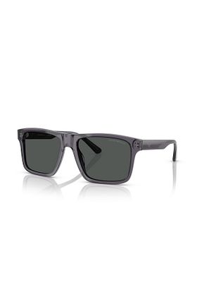 عینک آفتابی طوسی مردانه 57 Emporio Armani - کد 892724698