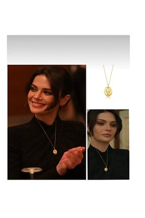 گردنبند استیل ( فولاد ) زرد استیل (فولاد) HAZEL BİJOUX - کد 935886436