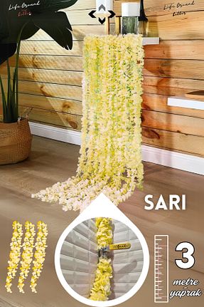 گل خشک و مصنوعی زرد LİGROUND - کد 934355267