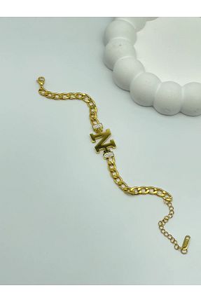 دستبند استیل (فولاد) نباتی زنانه استیل ضد زنگ İNN JEWELLERY - کد 935896084