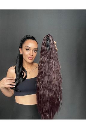 کلاه گیس زرشکی زنانه Suzan Peruk - کد 935938838