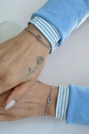 دستبند جواهر طوسی زنانه استیل (فولاد) Sacce Scarves&Accessories - کد 926929580