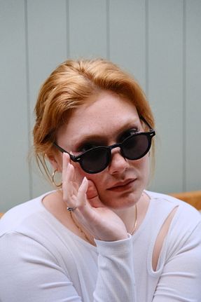 عینک آفتابی مشکی زنانه 50 BAPPİR - کد 935993332