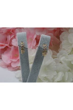 گوشواره جواهر رنگی زیرکن velissa - کد 935063475