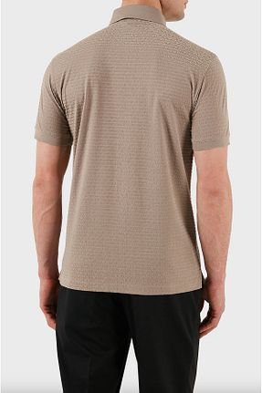 پولوشرت بژ مردانه Liyosel Emporio Armani - کد 936000531