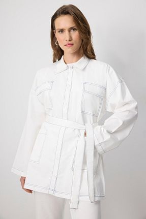 ست بالاتنه و پائین تنه حجاب نباتی زنانه نیمه فیت Touche Prive - کد 936003689