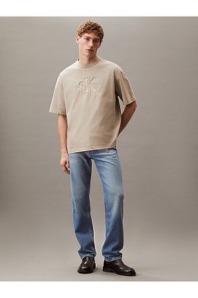 تیشرت بژ مردانه رگولار Calvin Klein - کد 936009896