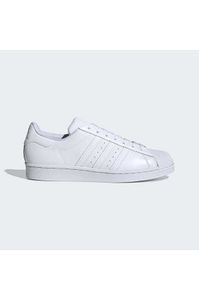 کفش پیاده روی سفید زنانه چرم اصل adidas - کد 34793754