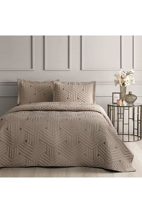روتختی دونفره قهوه ای پلی استر Linens - کد 474971791