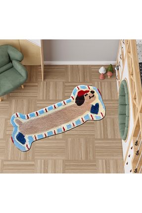 فرش بژ قابل شستشو Rugs Modern Halı - کد 936655659