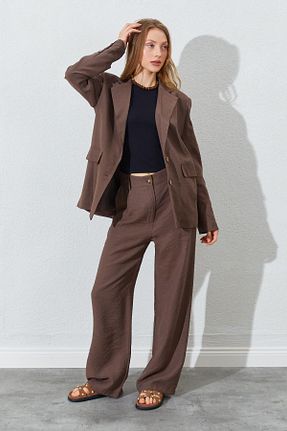 ست بالاتنه و پائین تنه سفید زنانه بافتنی Tena - کد 936090555