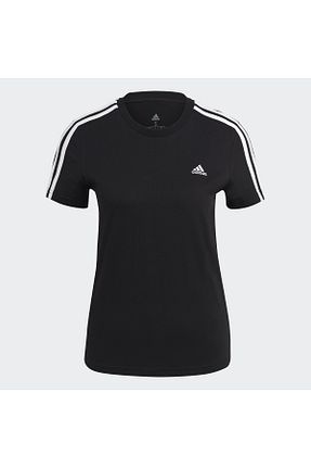 تیشرت اسپرت مشکی زنانه اسلیم adidas - کد 85563906