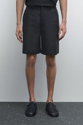 شلوارک و برمودا آبی مردانه Straight Massimo Dutti - کد 925932938