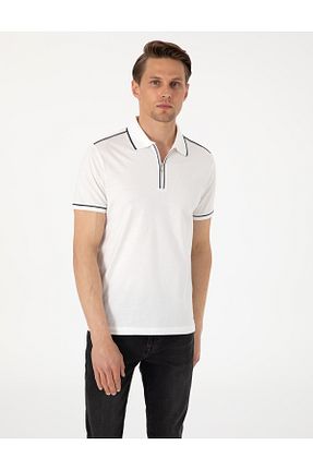 پولوشرت سفید مردانه اسلیم فیت Pierre Cardin - کد 936188095