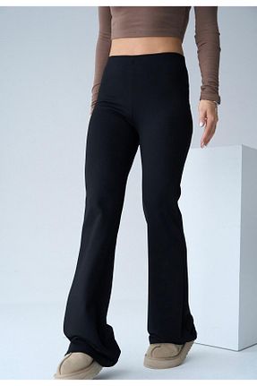 شلوار مشکی زنانه پارچه Serpirella Butik - کد 936133491