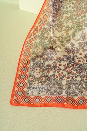 شال رنگی زنانه پلی استر JAWEL - کد 936238932