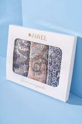 شال رنگی زنانه پلی استر JAWEL - کد 936239462