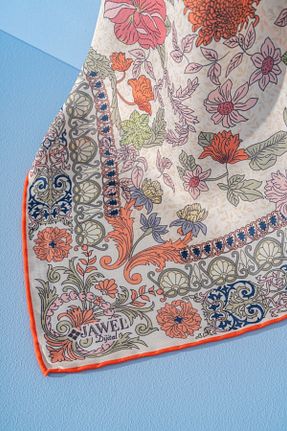 روسری رنگی گلدار JAWEL - کد 936246423