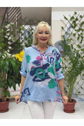 بلوز سفید زنانه ساده Punta Otantik - کد 936197012