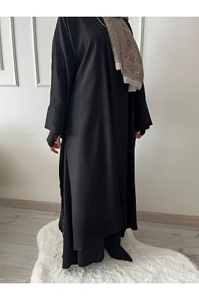 ست بالاتنه و پائین تنه حجاب مشکی زنانه گشاد MARDİYE OFFİCİAL - کد 936245790