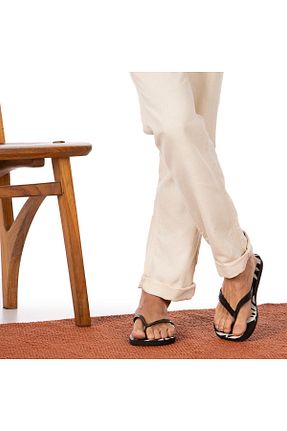 دمپائی مشکی زنانه پاشنه تخت Havaianas - کد 802022483