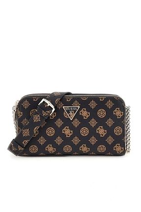 کیف دوشی بژ زنانه پلی اورتان Guess - کد 905543945