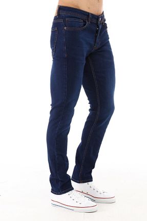 شلوار جین آبی مردانه پاچه لوله تفنگی CEDY DENIM - کد 104530027