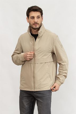 کاپشن بژ مردانه BOSS - کد 936200736
