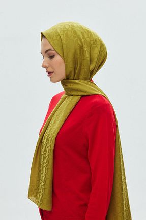 شال سبز زنانه پنبه ای AMİNENESİL - کد 831144481