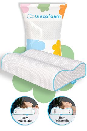 بالش سفید پلی استر ویسکوز پنبه Viscofoam - کد 322905827