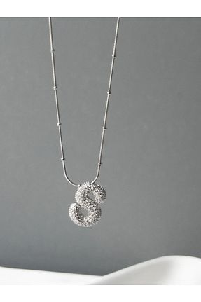 گردنبند استیل ( فولاد ) زنانه استیل ضد زنگ İNN JEWELLERY - کد 936212491