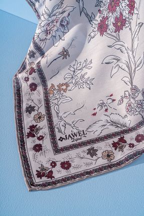 روسری رنگی پلی استر JAWEL - کد 936204504