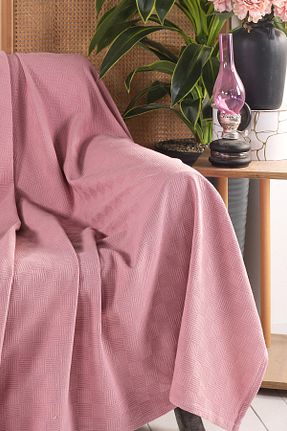 پیکه و ست پیکه دونفره صورتی پنبه ای Güvenal - کد 936208926