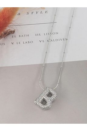 گردنبند استیل ( فولاد ) متالیک زنانه استیل ضد زنگ İNN JEWELLERY - کد 936215204
