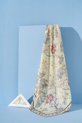 روسری رنگی پلی استر JAWEL - کد 936204519